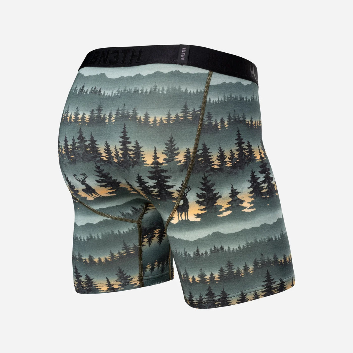 BN3TH Classic Icon Boxer Brief- Forest Deepest Spruce