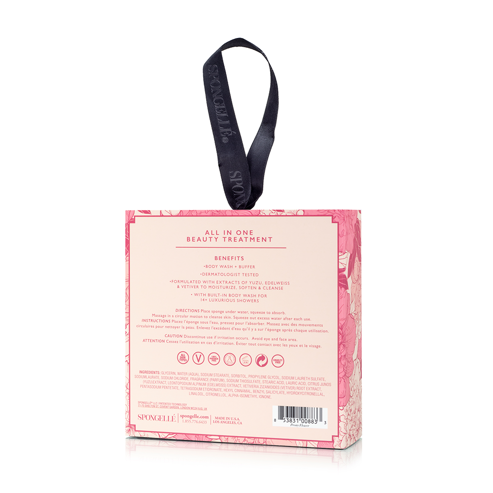 Spongelle Peony Flower Boxed Flower