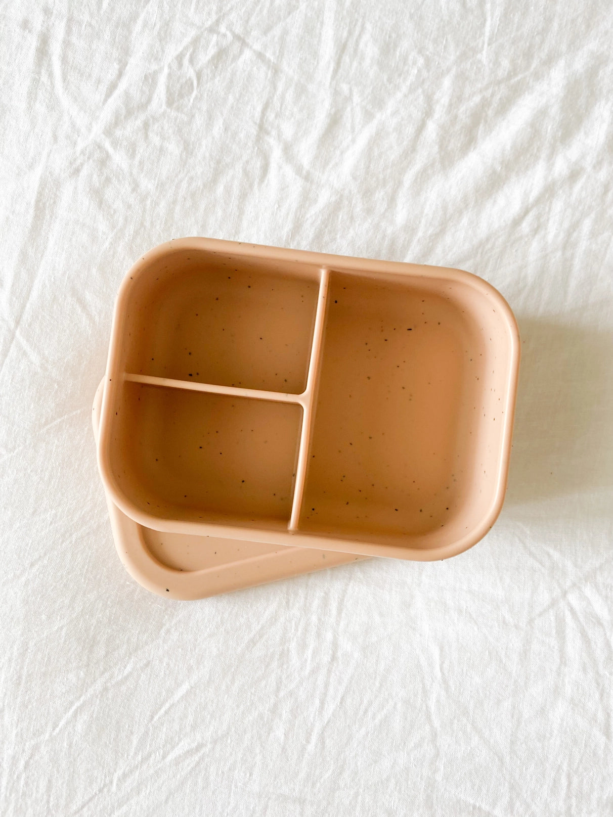 Silicone Bento Box- Sand Speckled