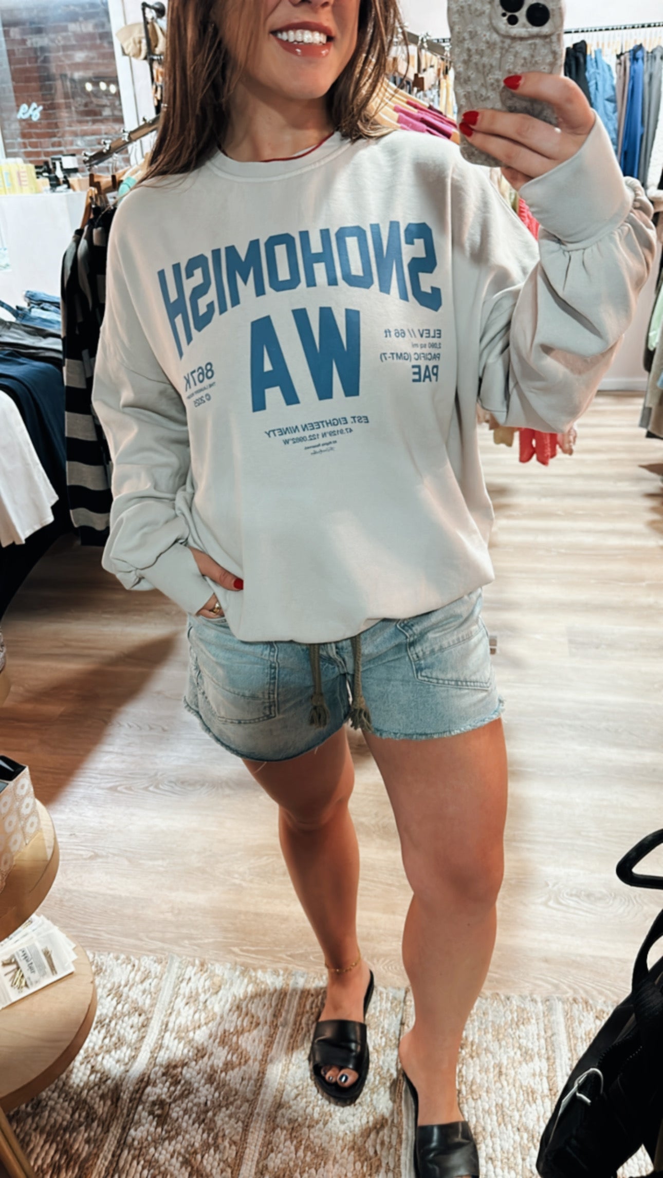 The Laundry Room Snohomish Crewneck