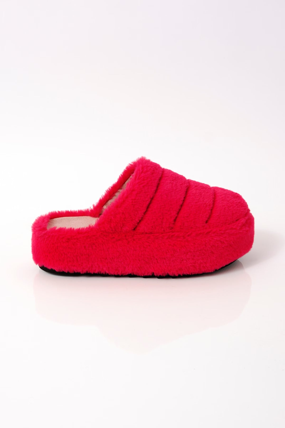 Free People Its A Vibe Platform Slipper- Dragonfruit