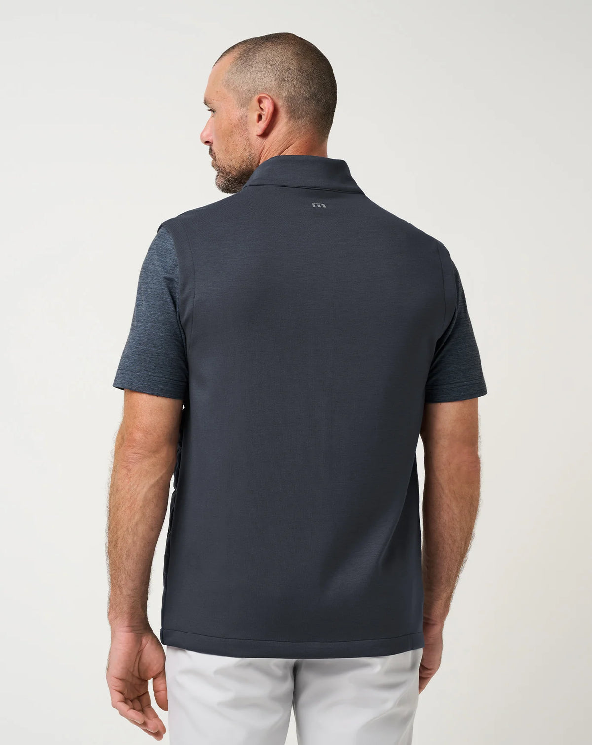 Travis Mathew Point Of Sail Vest- Mood Indigo