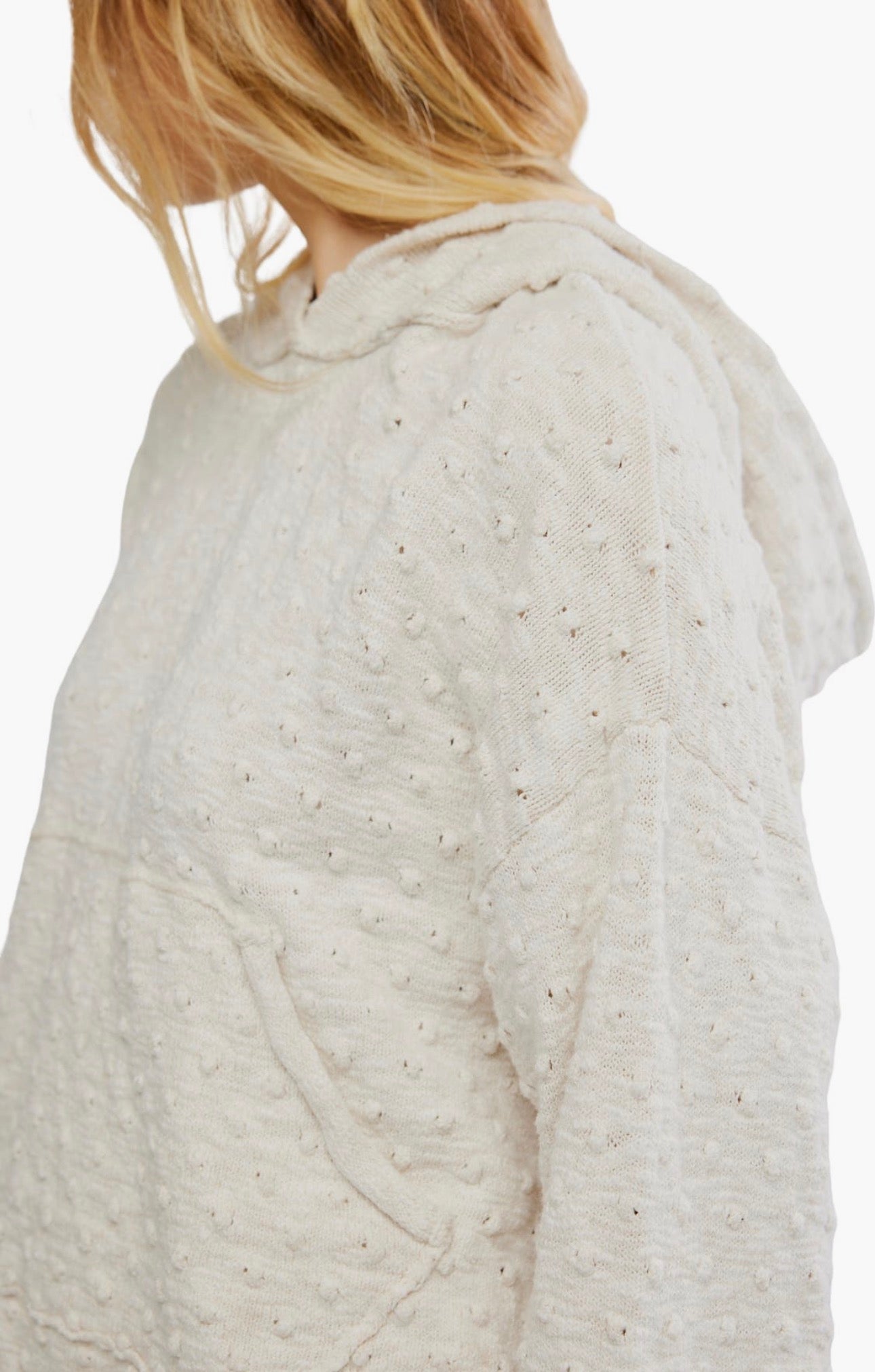 Free People Lake Side Hoodie- Marshmallow