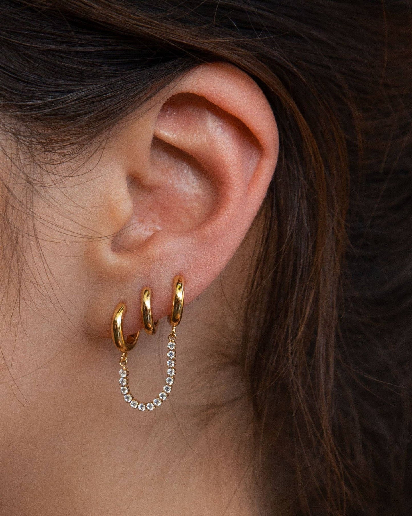 Jurate Lacey Huggie Earrings