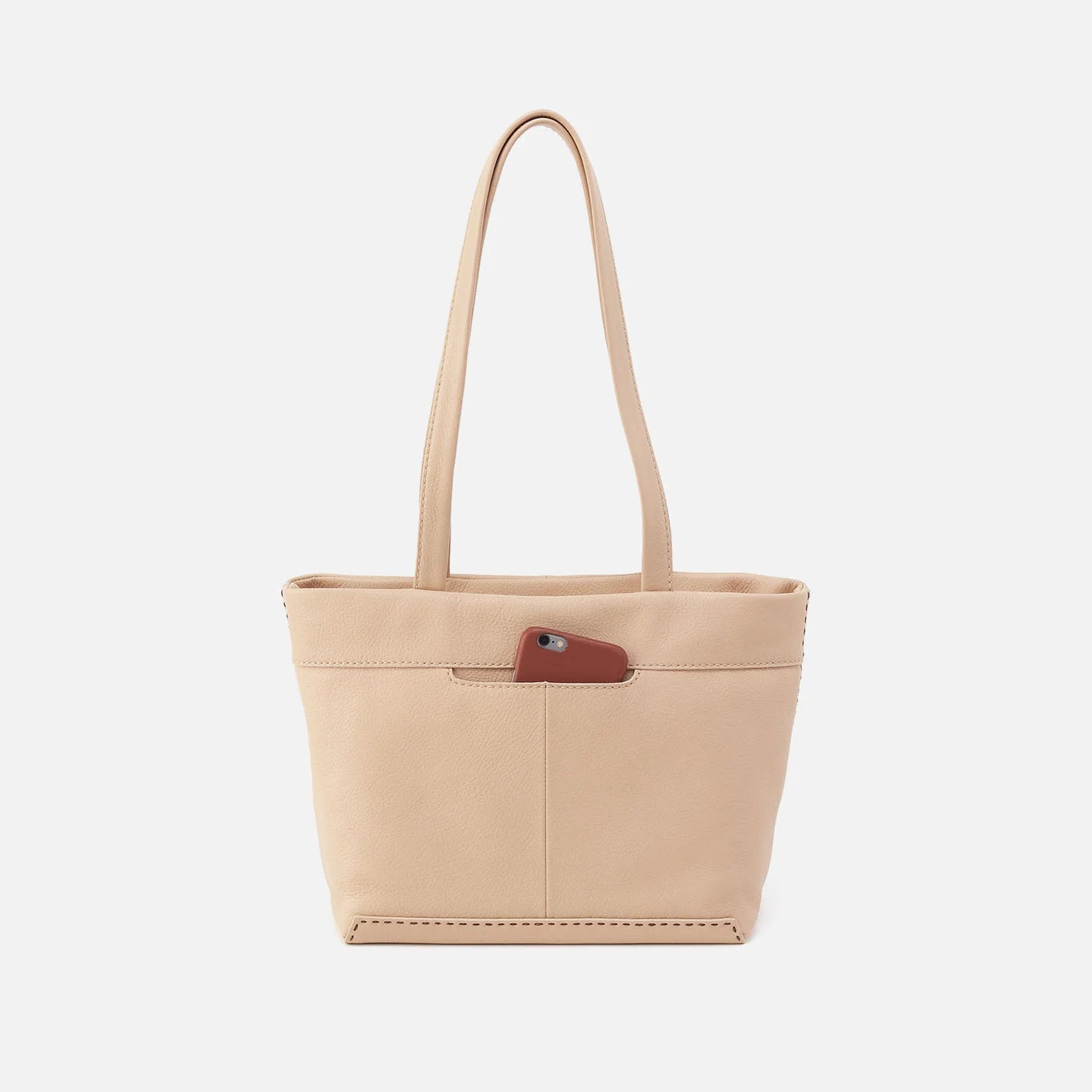 HOBO Austin Tote in Pebble Leather- Linen