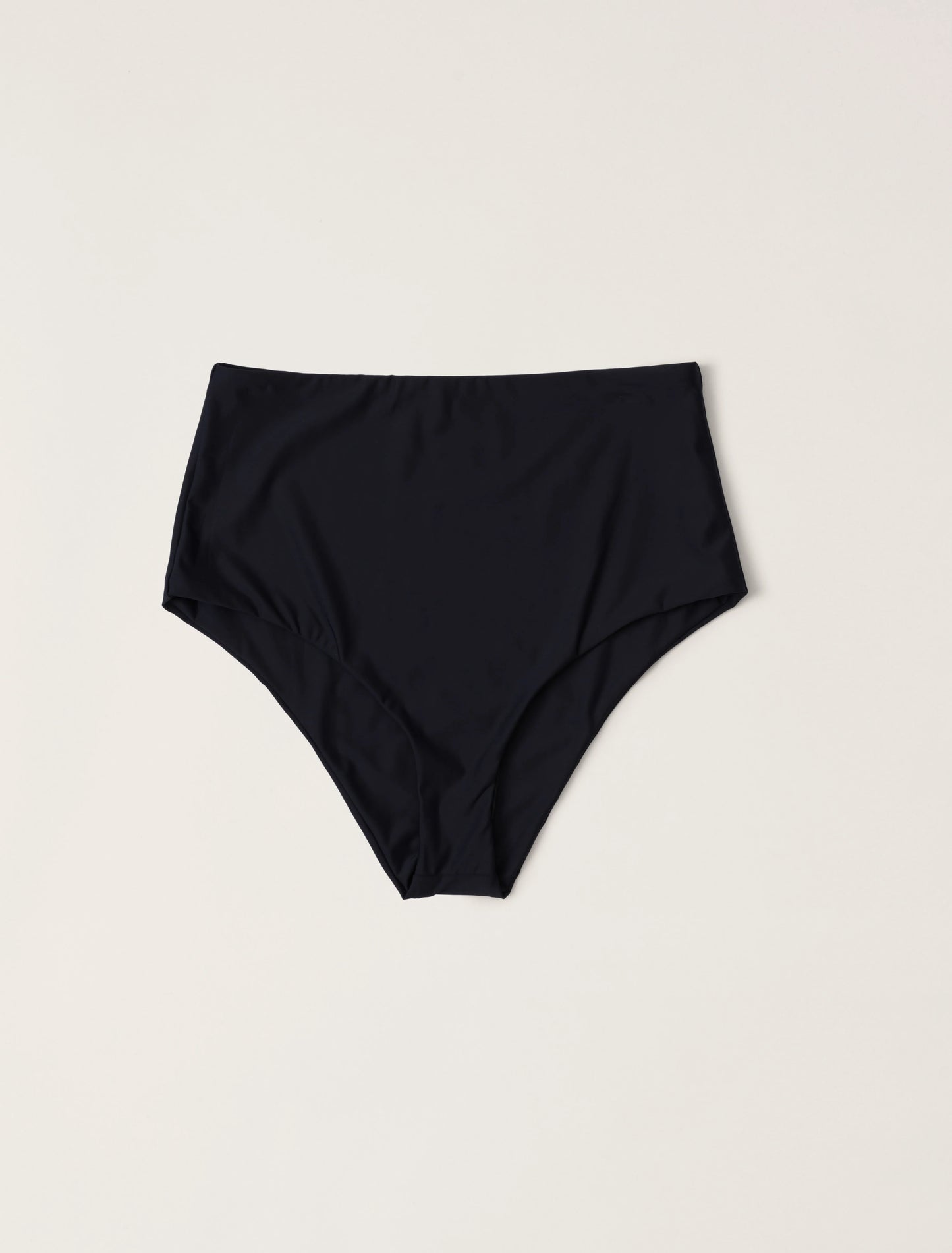 Barefoot Dreams High Waist Bikini Bottom- Black Sea