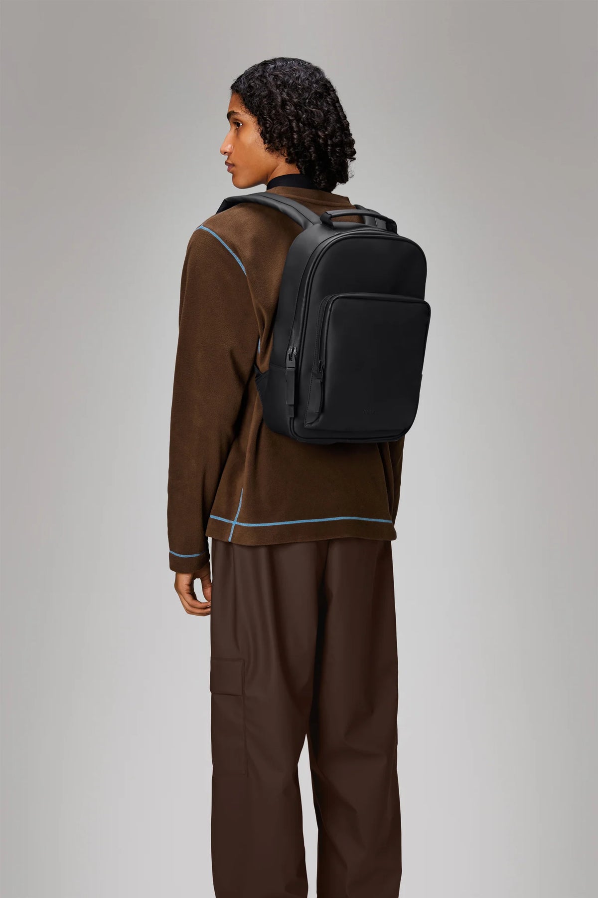Rains Book Daypack-Black