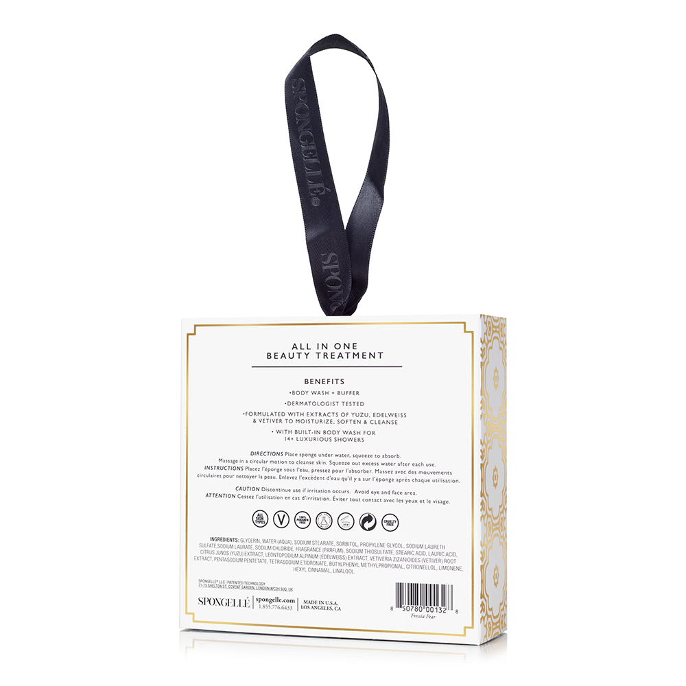 Spongelle Freesia Pear Boxed Flower | Gifts