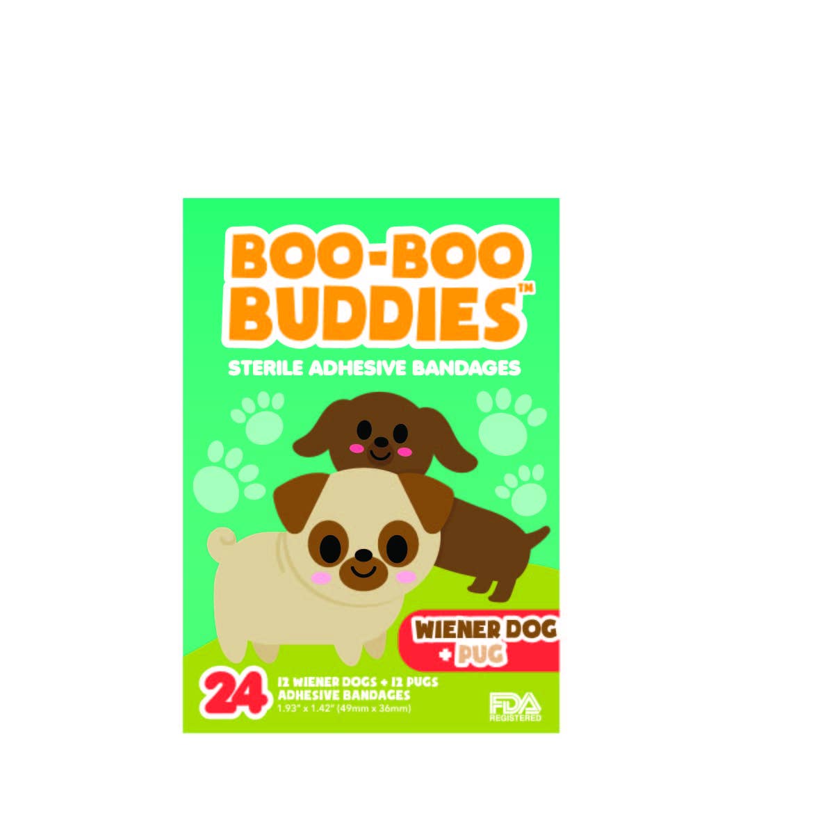 Wiener Dog and Pug Bandages