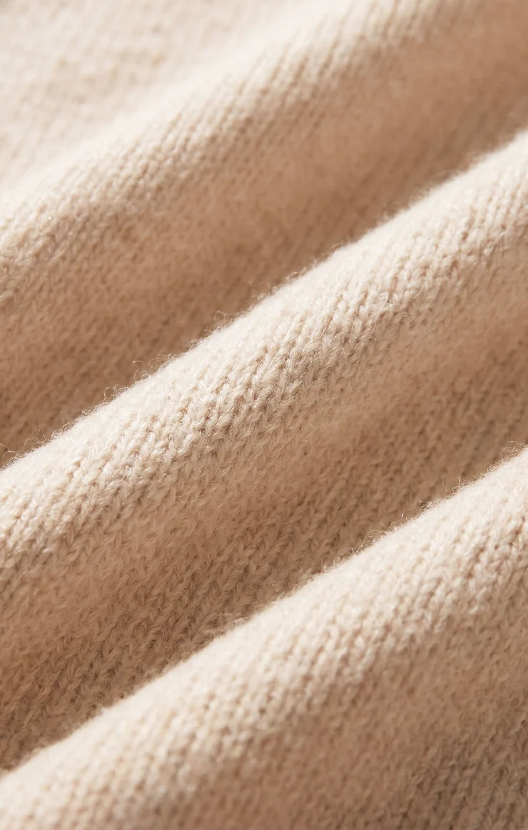Z Supply Chill Mode Sweater- Pearl
