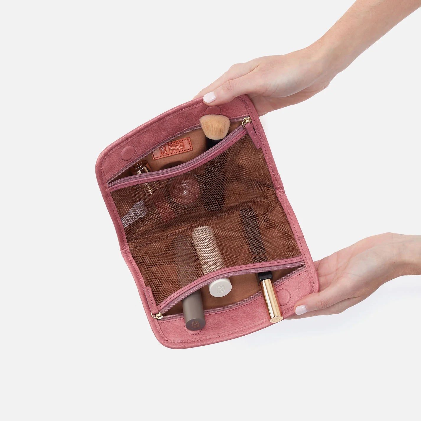 HOBO Beauty Cosmetic Pouch- Mauve
