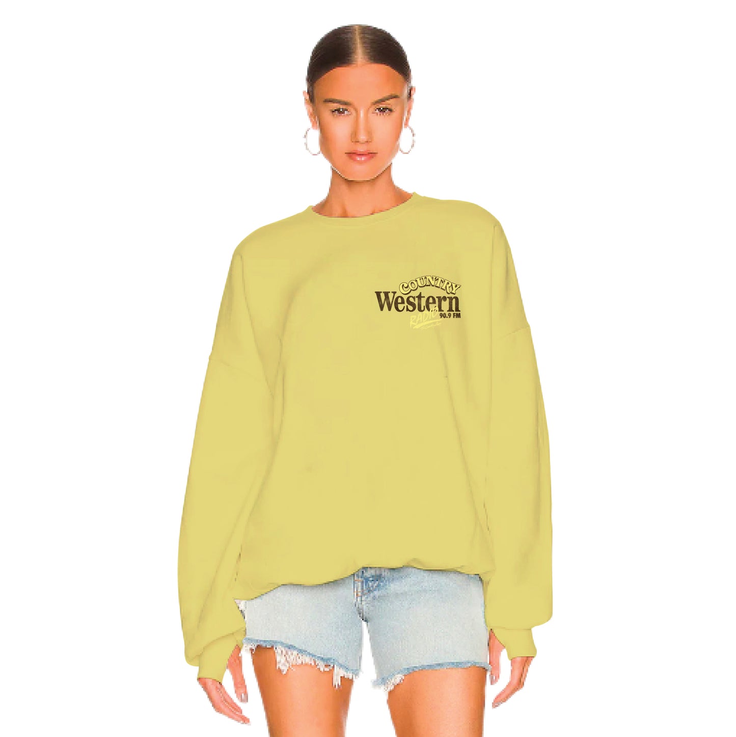 The Laundry Room Country Western Radio Crewneck