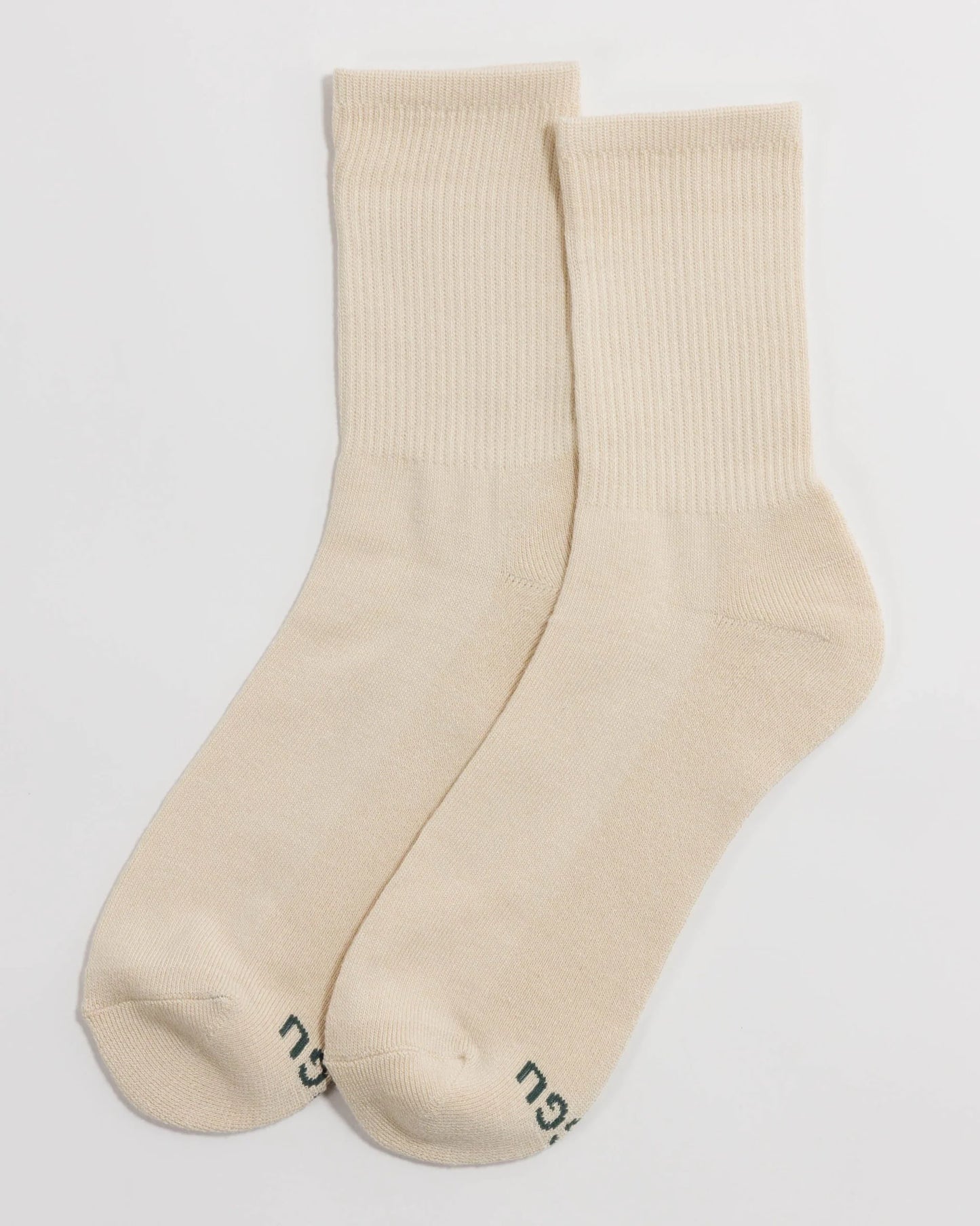 Baggu Sock- Ecru
