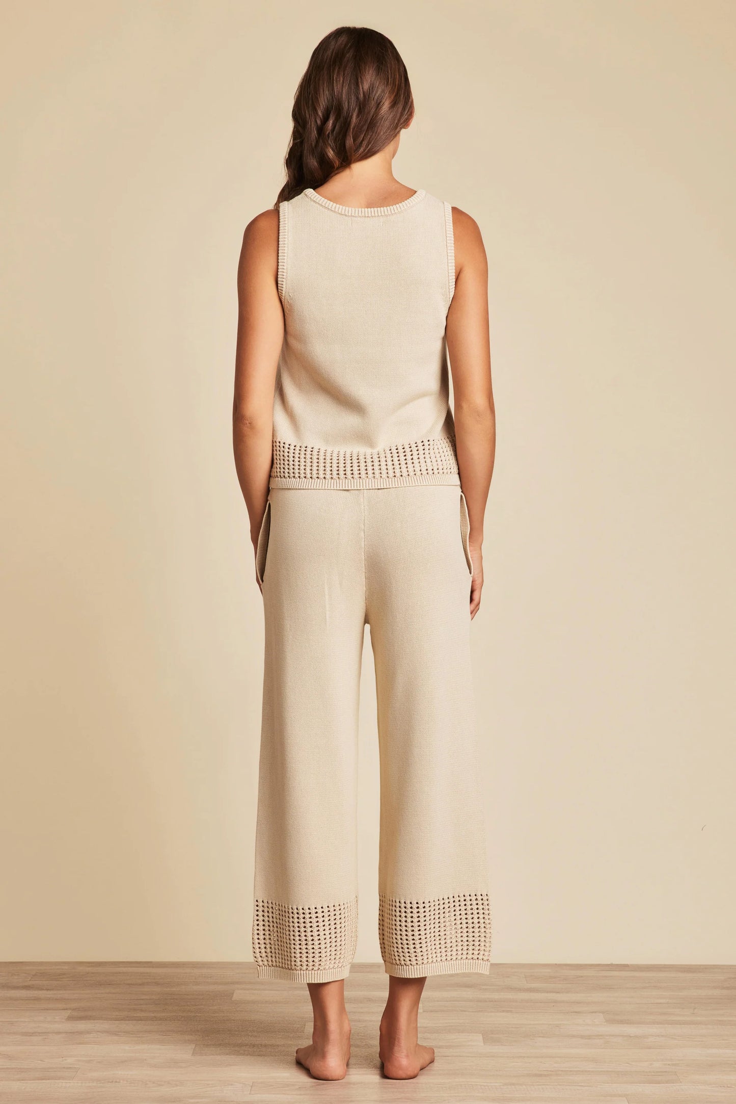 Barefoot Dreams Sunbleached Mesh Pant