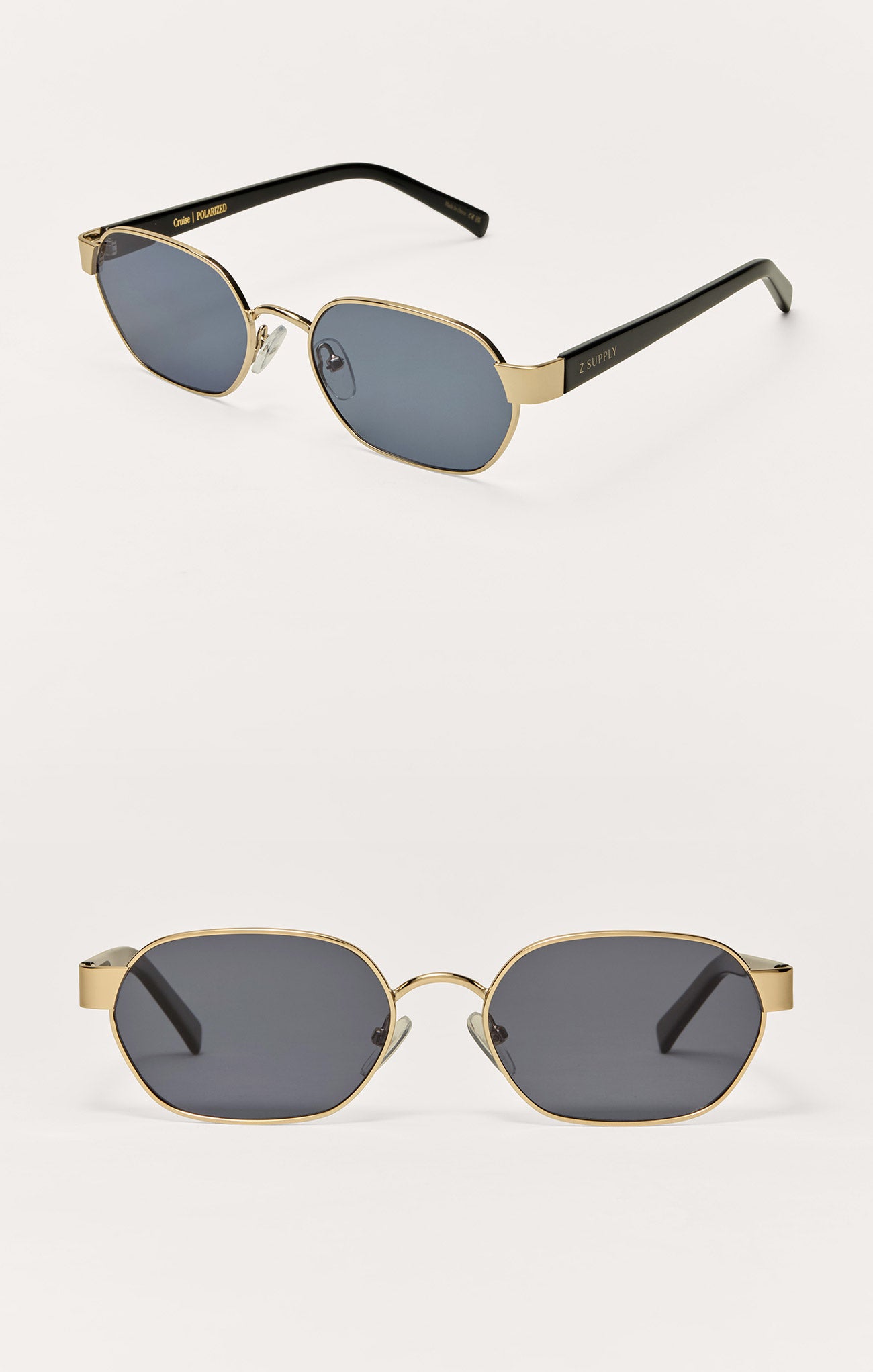 Z Supply Sunglasses- Grey Polarized