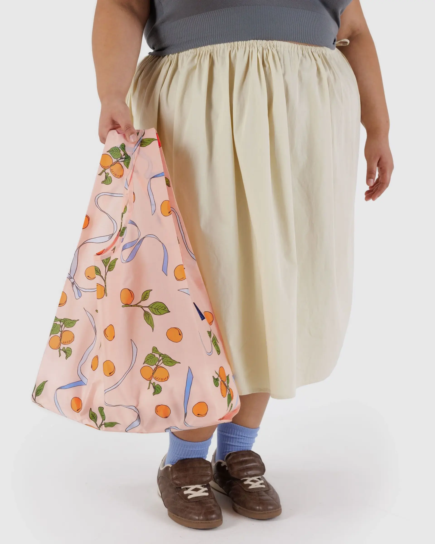 Standard Baggu- Apricots & Ribbons