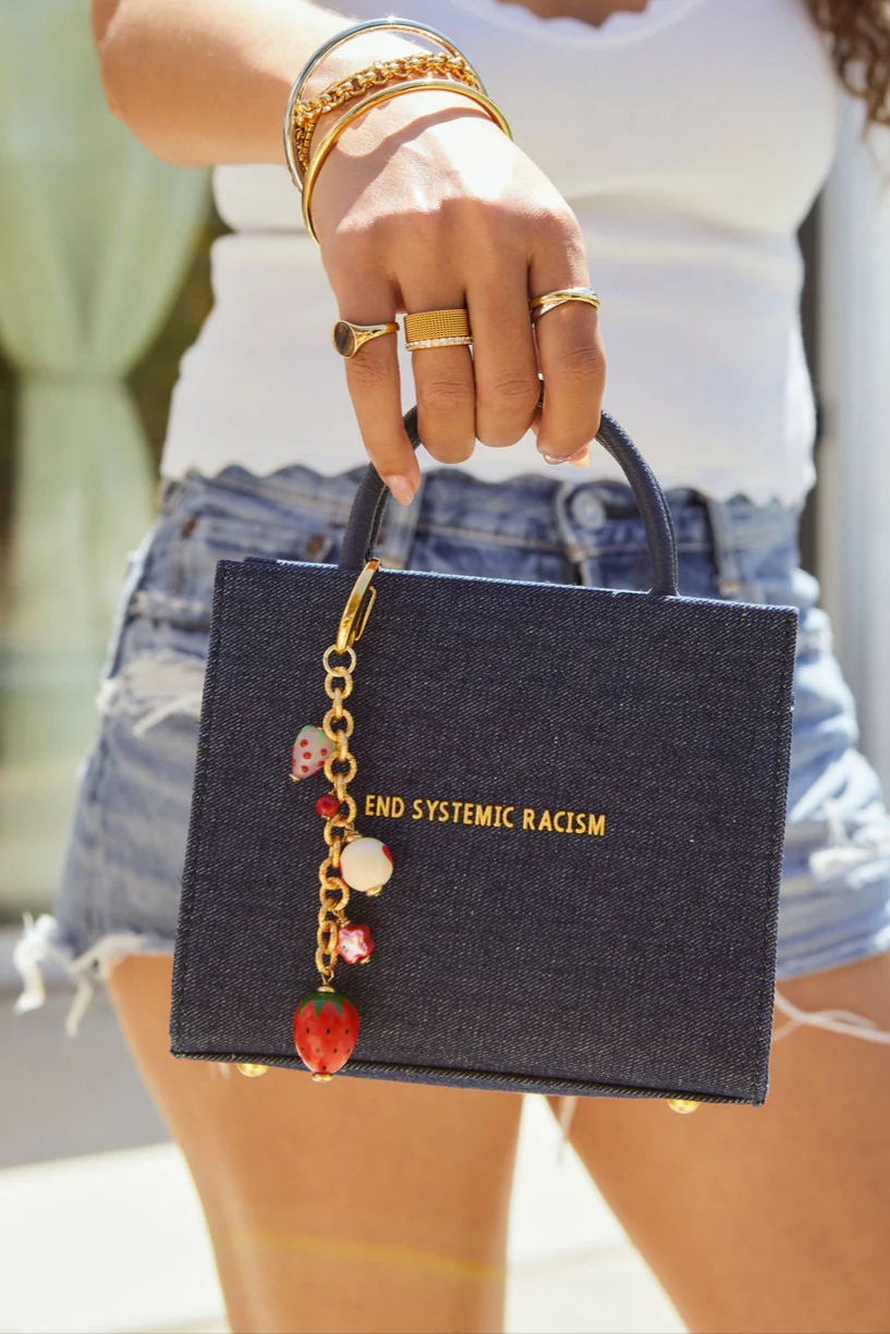 Jurate Strawberry Fields Bag Charm