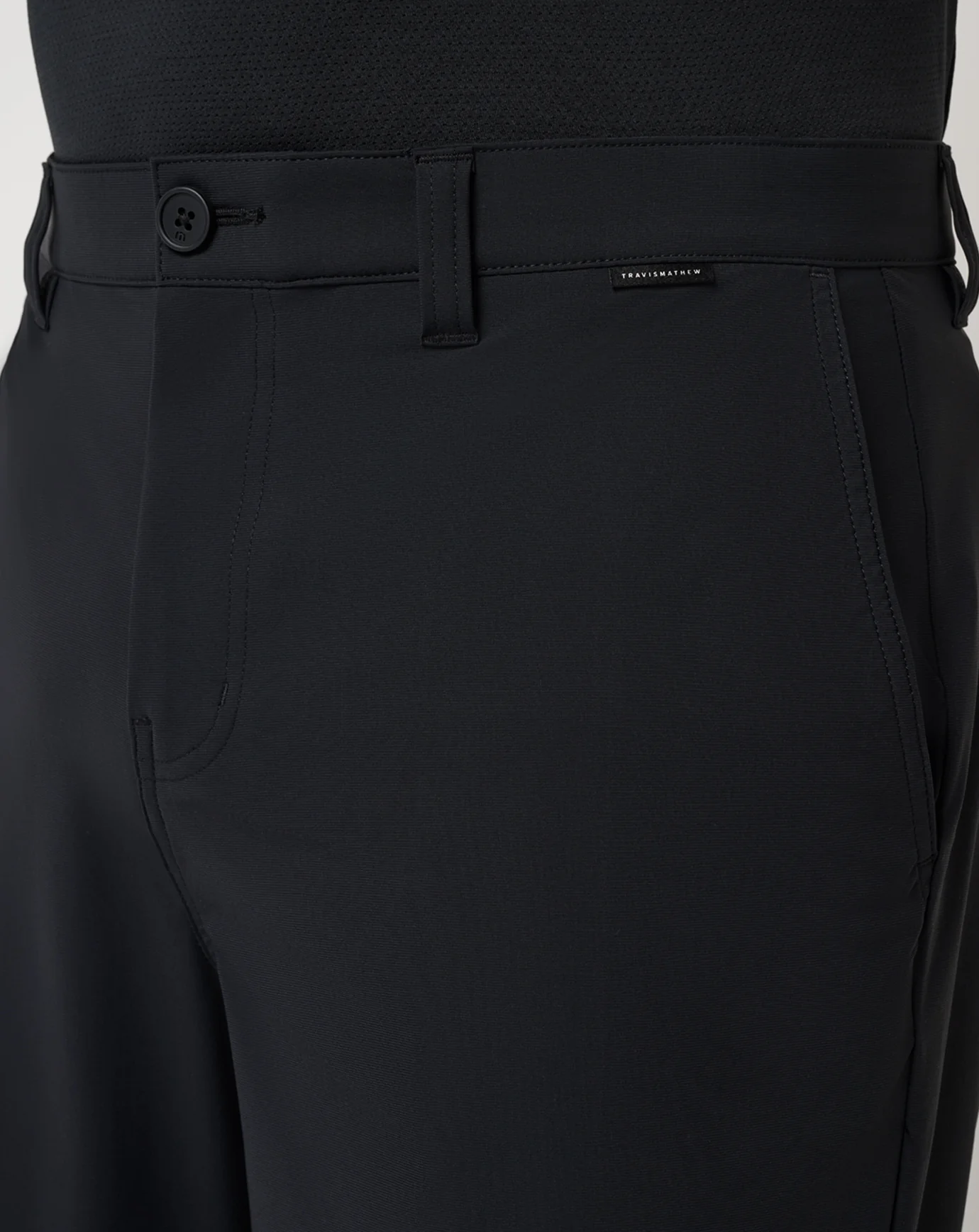 Travis Mathew Hero Hour Golf 8in Short- Black