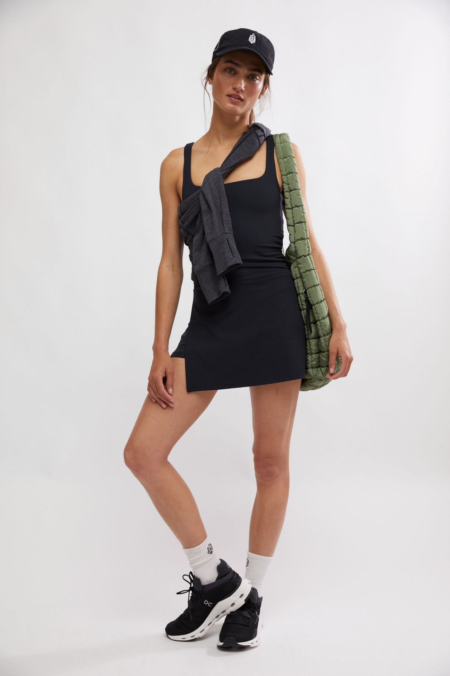 Free People Never Better Dress- Black