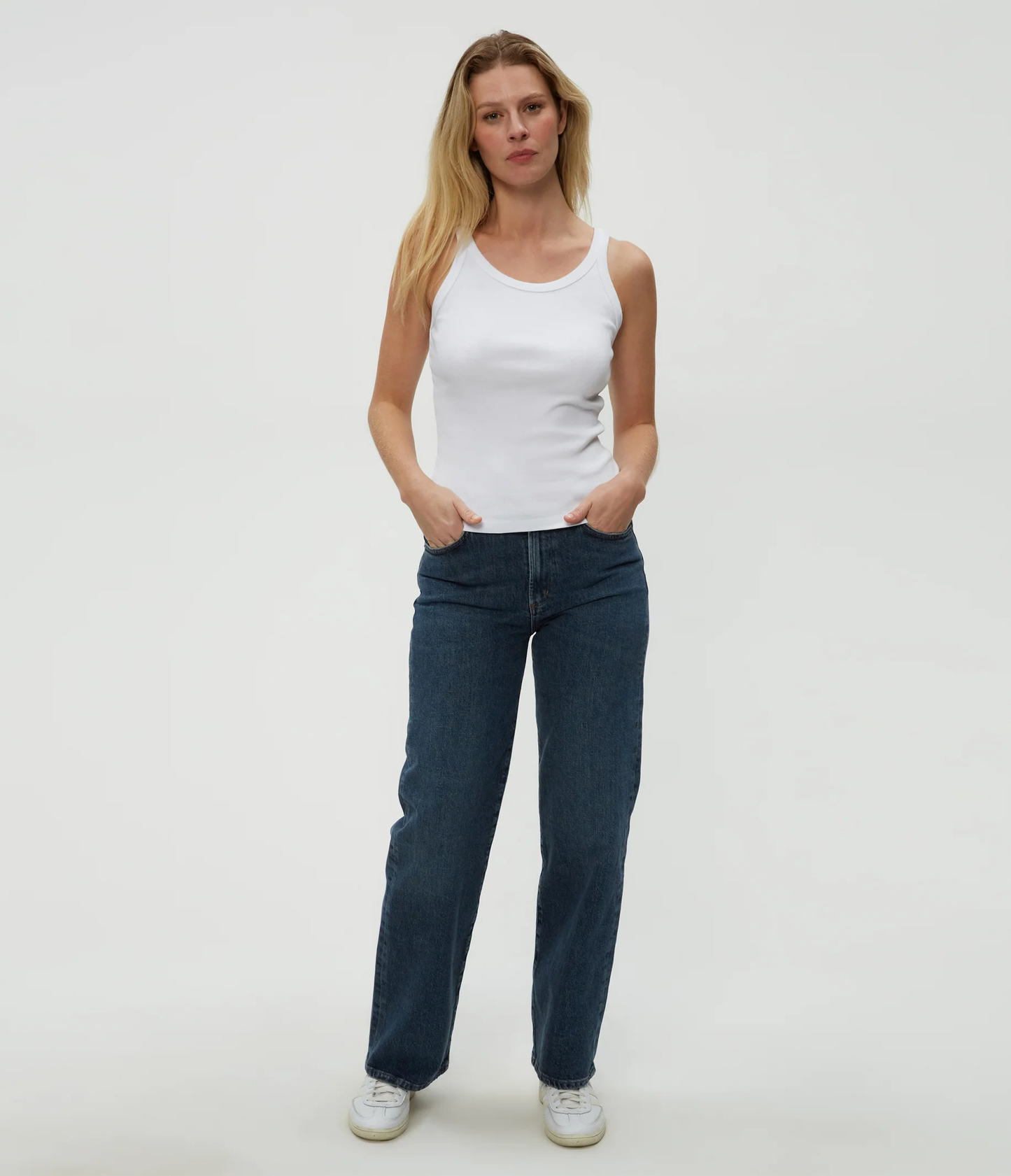 Michael Stars Cassie Tank- White