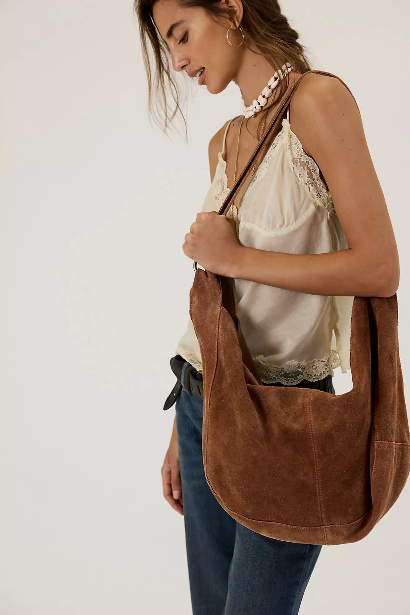 Free People Roma Suede- Rust