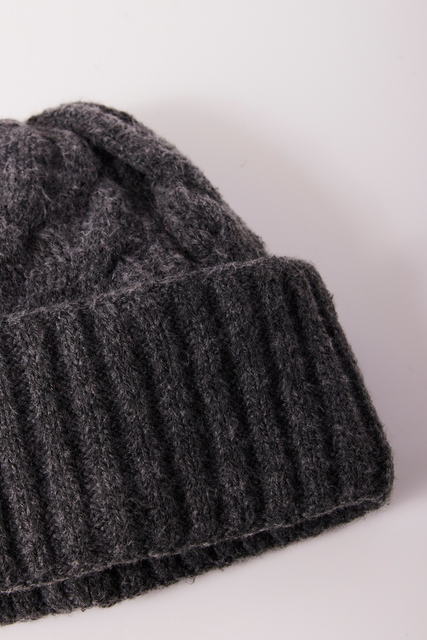 Free People Coastline Beanie- Charcoal