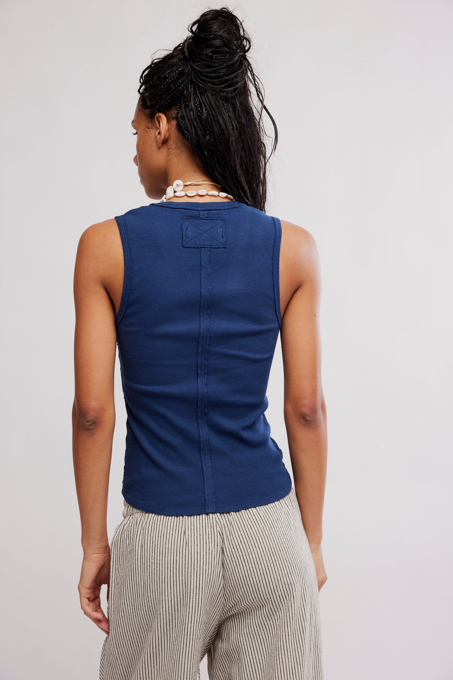 Free People Neria Tank- Deep Iris