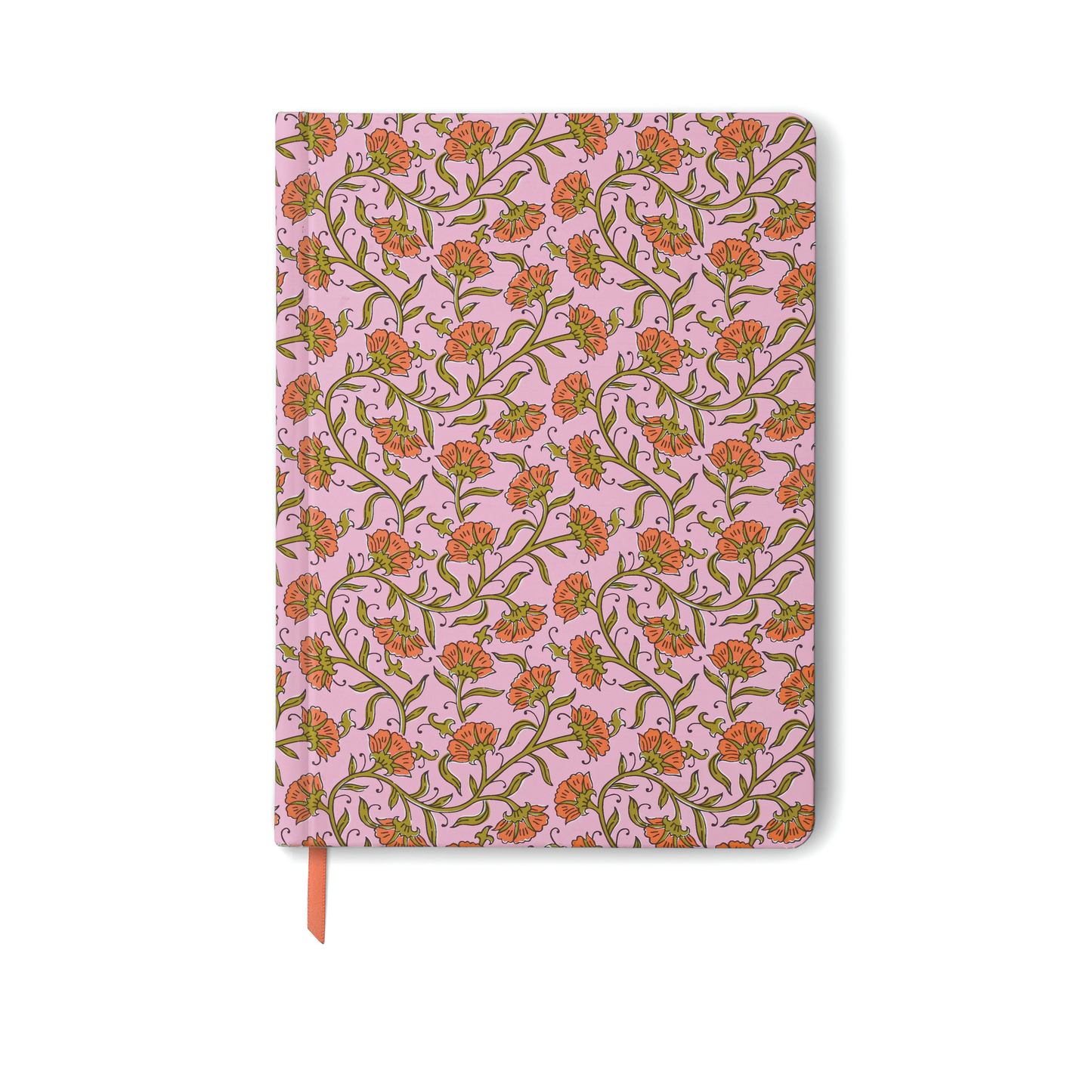 Soft Touch Jumbo Journal- Pink Vintage Floral