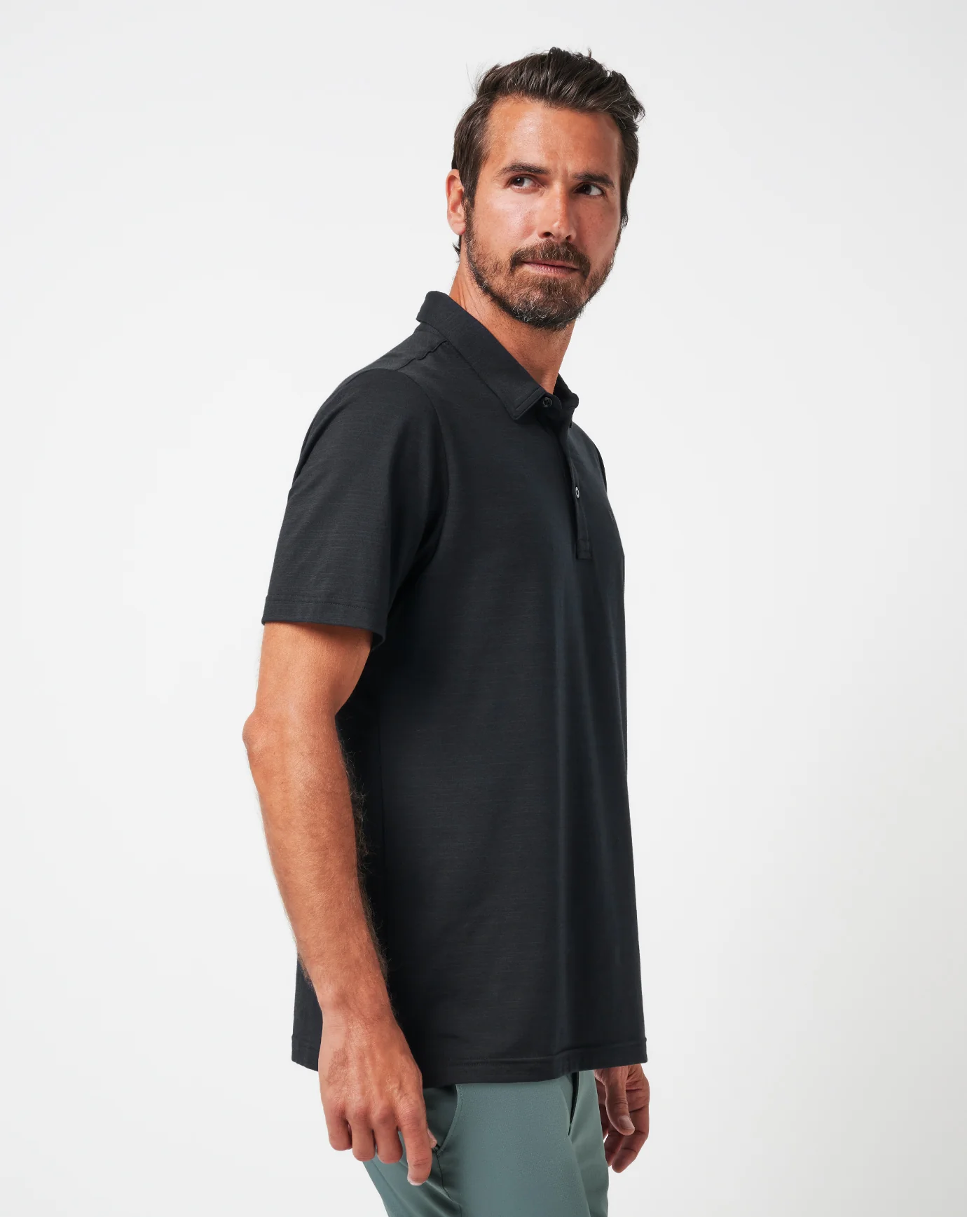 Travis Mathew Polo- Black