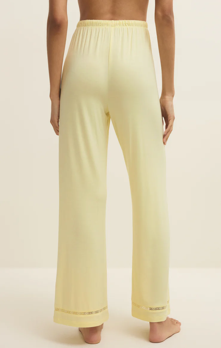 Z Supply So Sweet Lace Pant-Pineapple