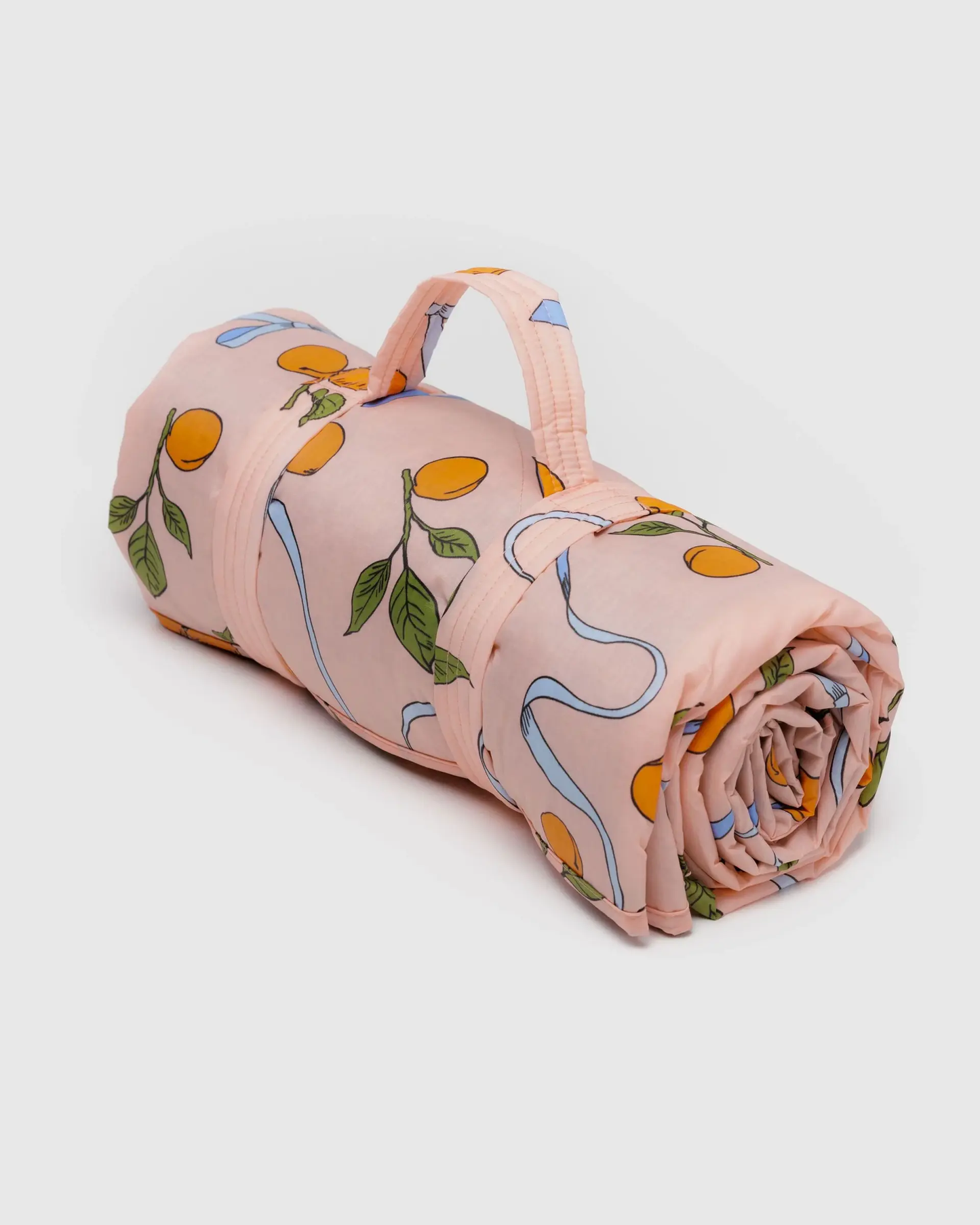 BagguPuffy Picnic Blanket - Apricots & Ribbons