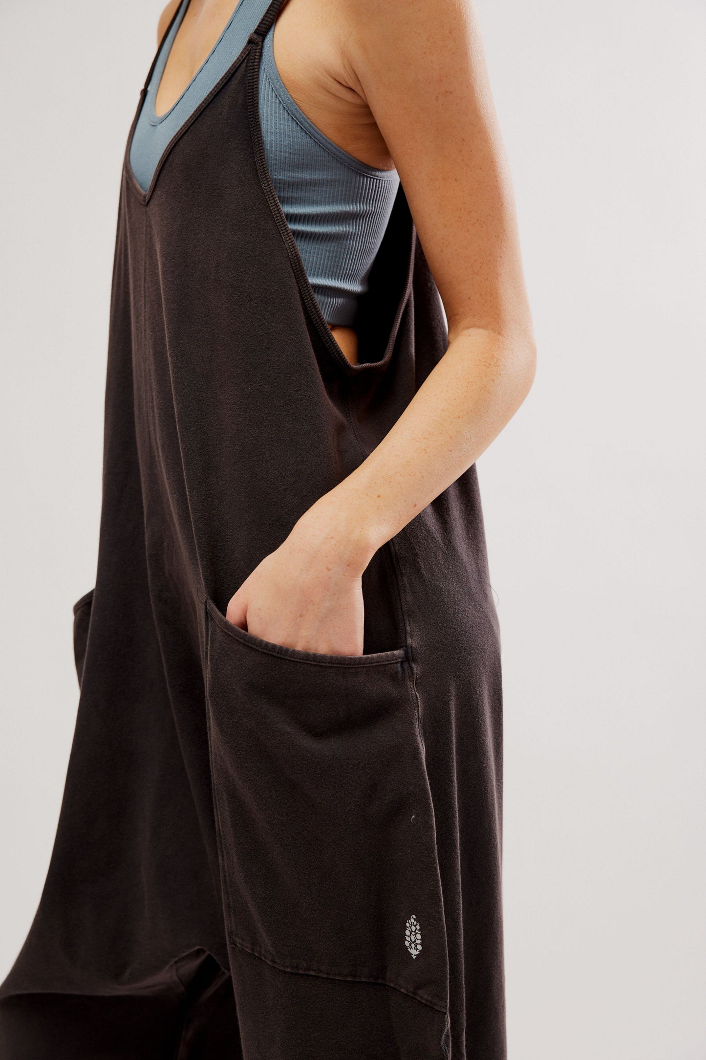 Hot Shot Onesie- Washed Black