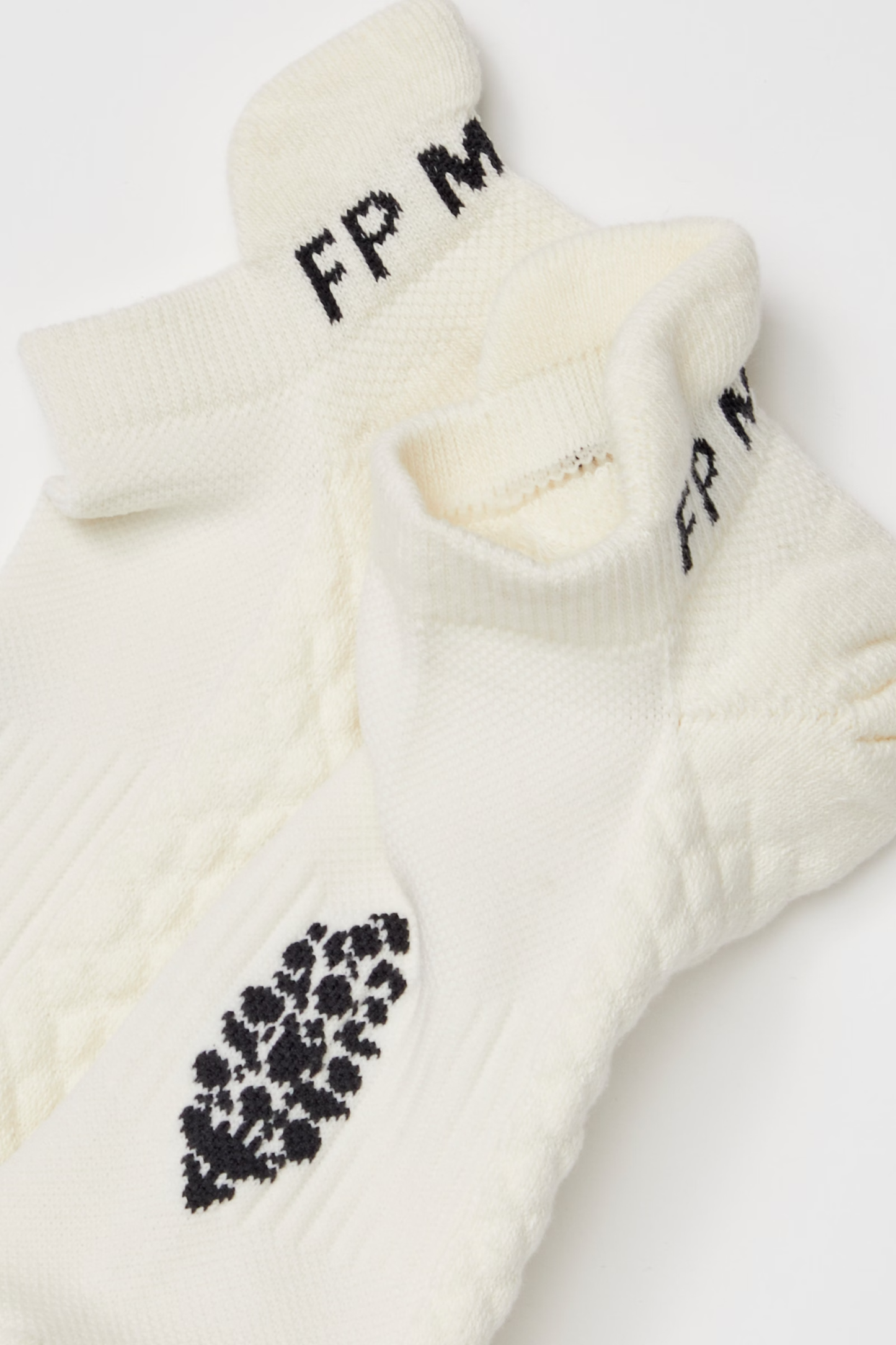 Free People Relay Cushion Ankle Socks- Ivory