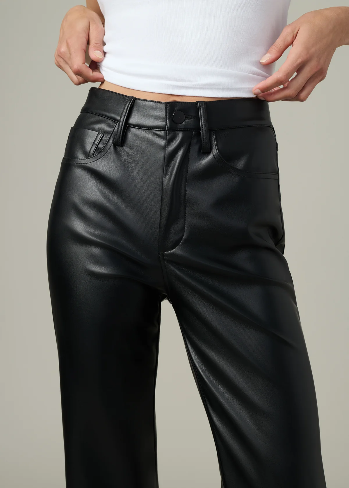 Joes Jeans The Margot- Vegan Black Leather