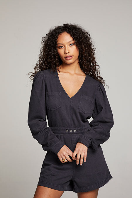 Chaser Sami Romper- Licorice