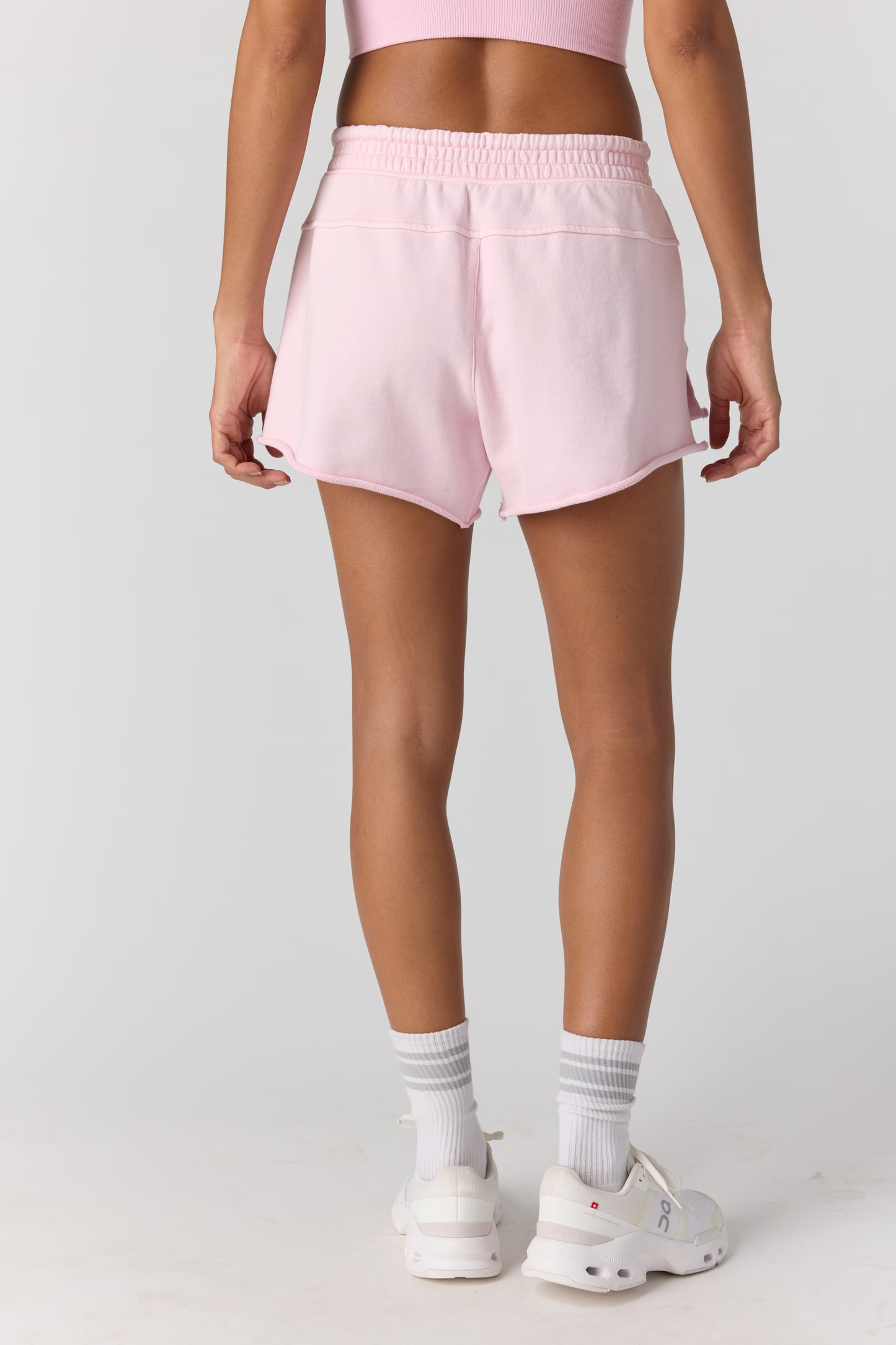 Free People Knockout Shorts- Pinky Fuchisa