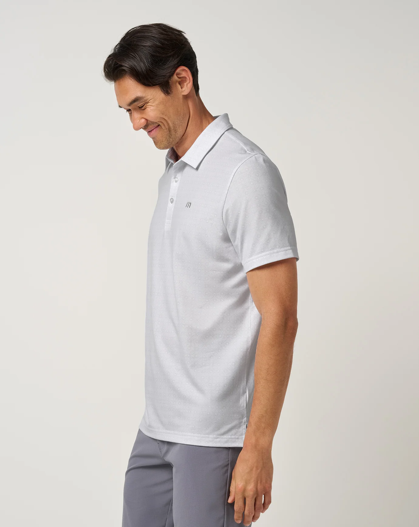 Travis Mathew Featherweight Trophy Ready Polo- White