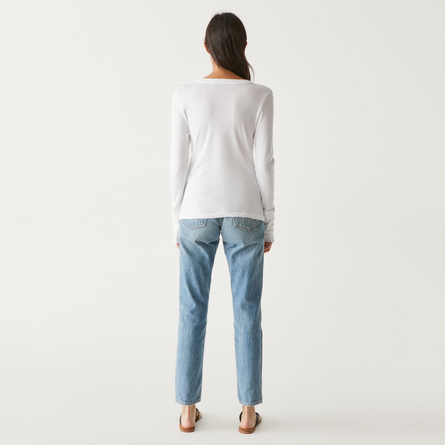 Michael Stars Kelso Long Sleeve Crew Neck