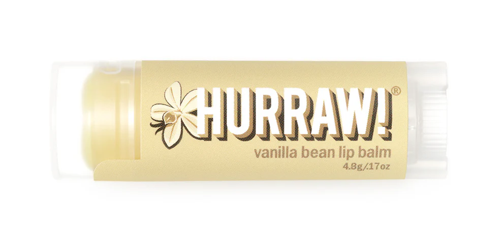 Hurraw! Premium Vegan Lip Balm- Vanilla Bean