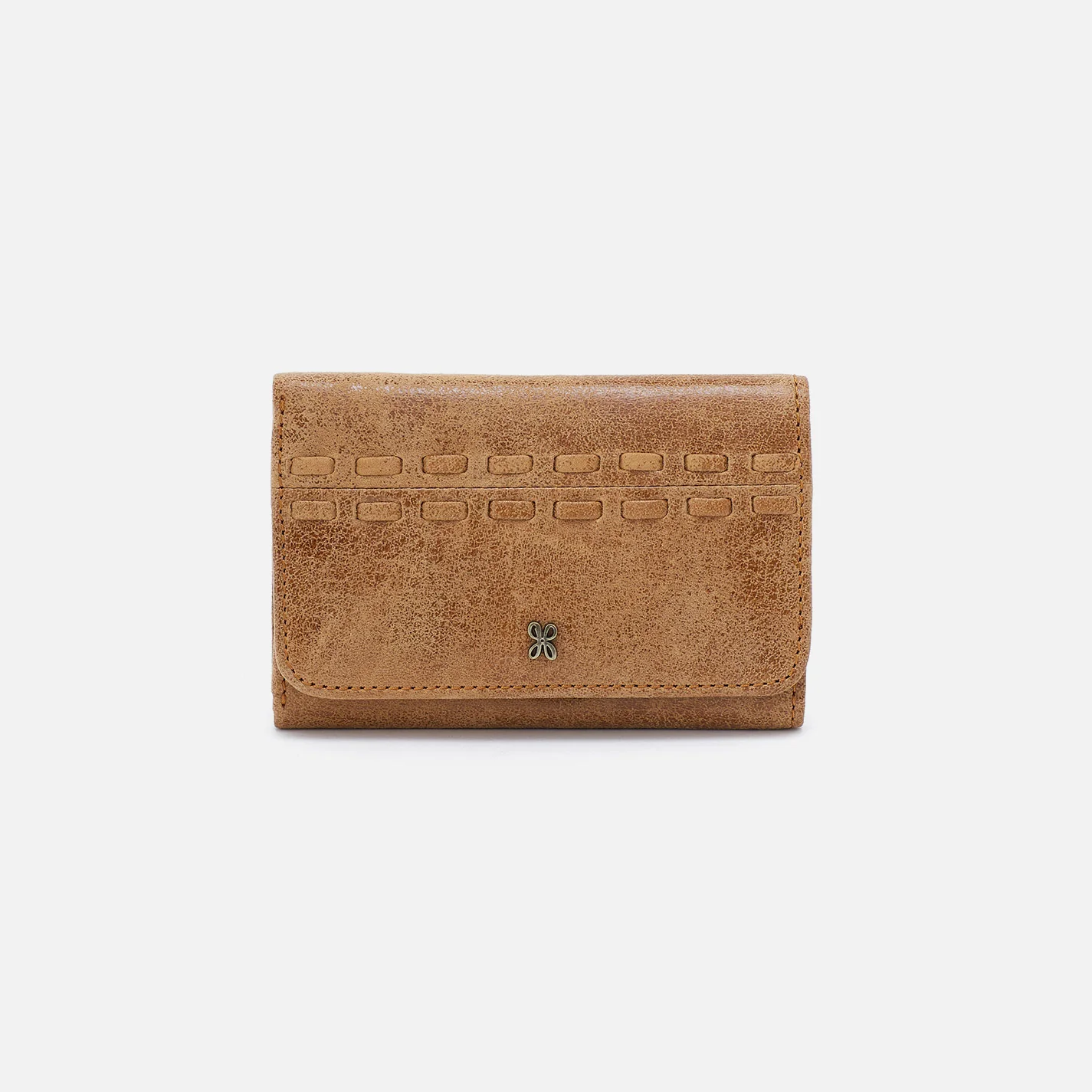 HOBO Jill Trifold Wallet- Whiskey