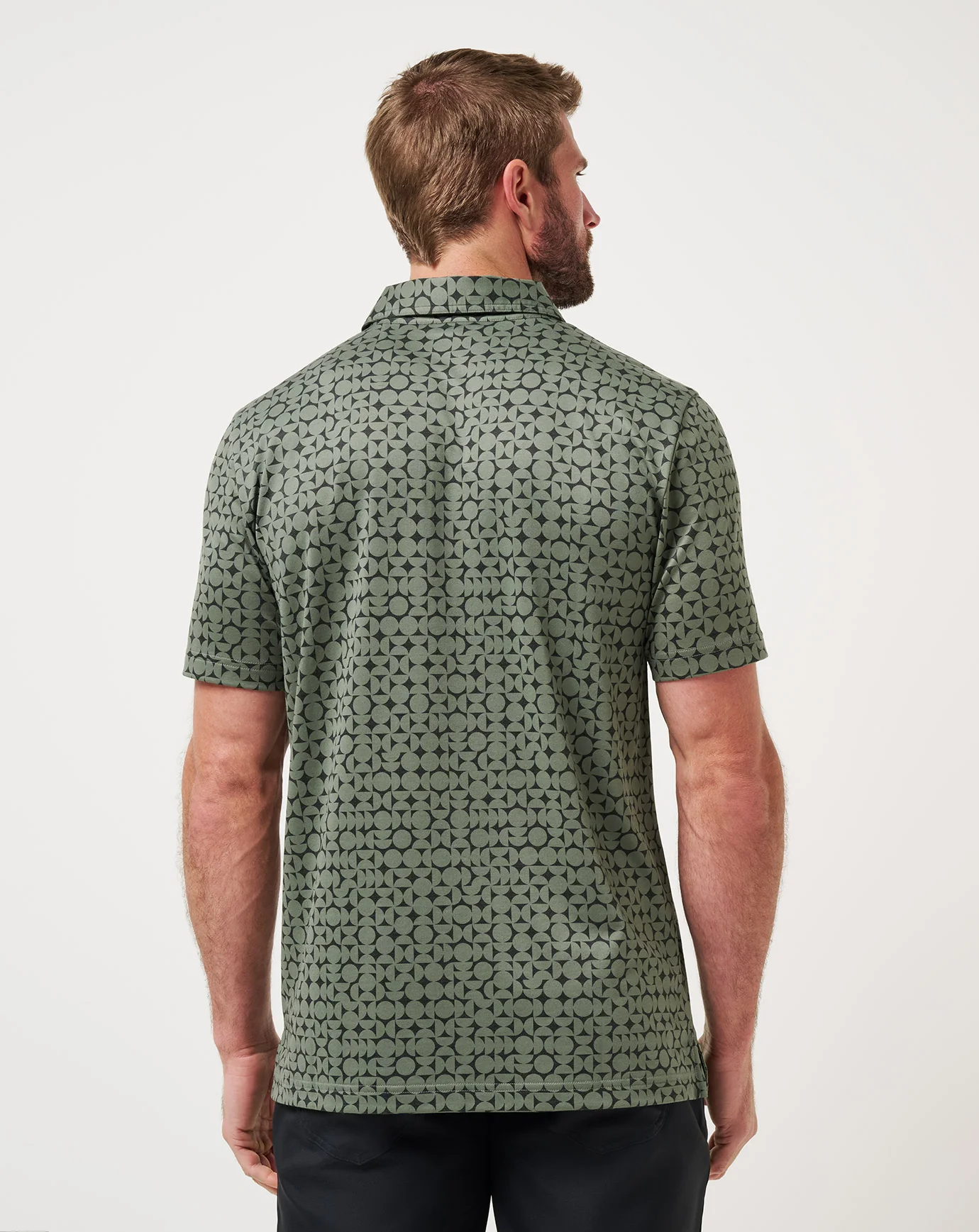 Travis Mathew Featherweight Caves Polo- Dark Olive