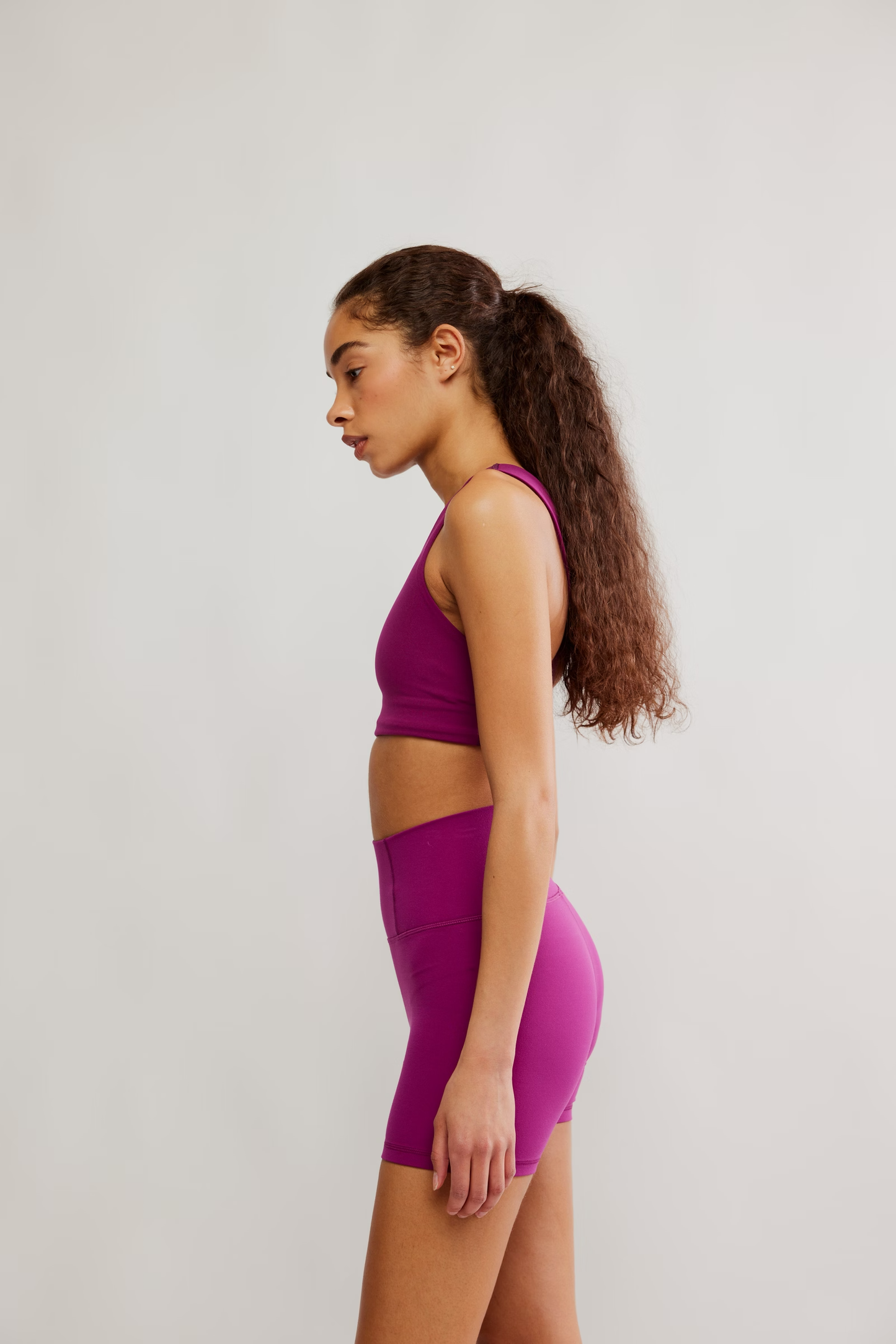 Free People Win Win Bra- Deep Mulberry