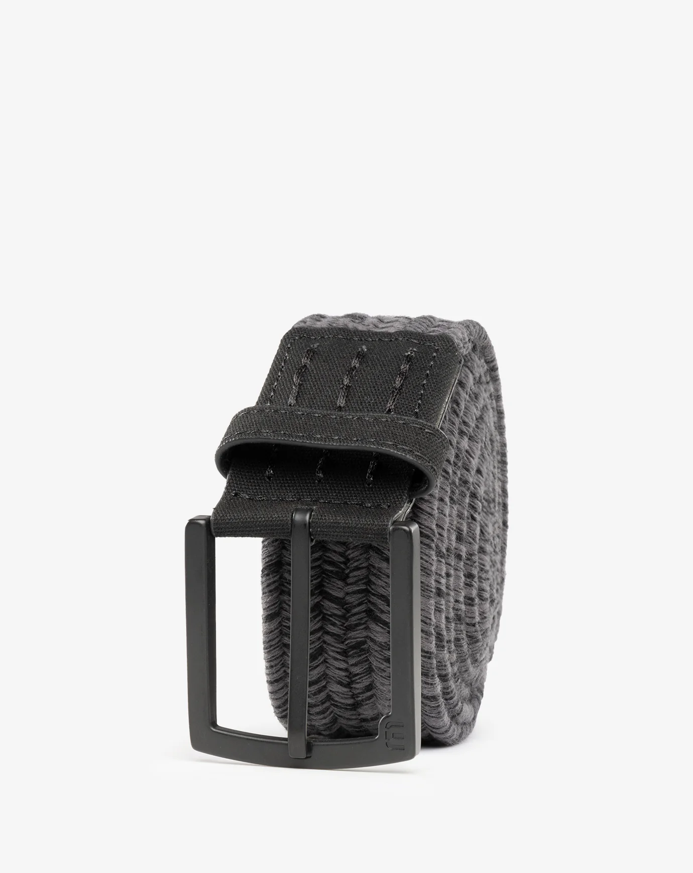 Travis Mathew Pueblo 2.0 Stretch Woven Belt- Heather Grey Pinstripe