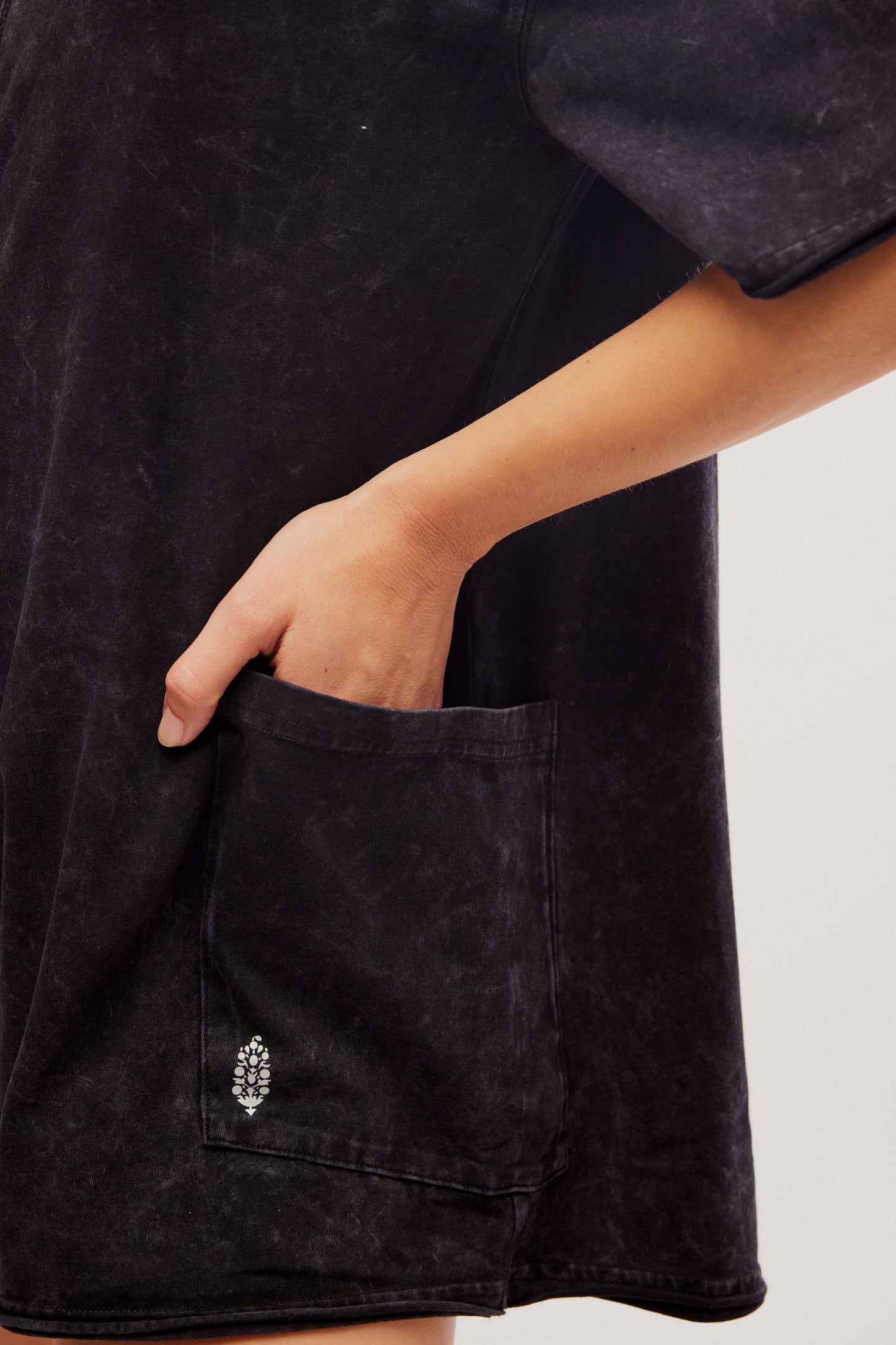 Free People Hot Shot Tee Romper