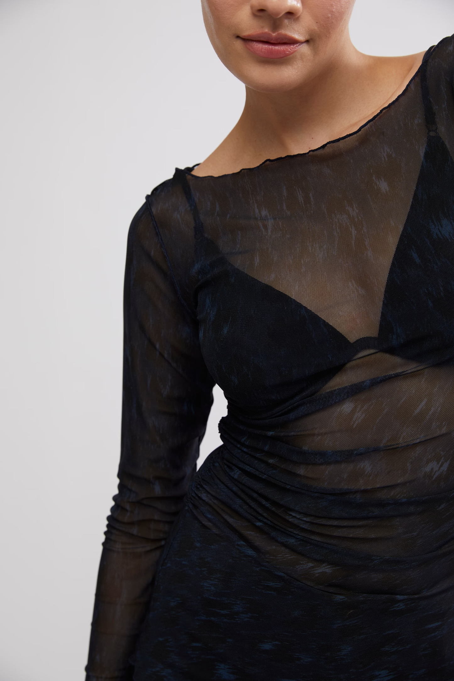 Free People Something Extra Tunic- Raven Combo