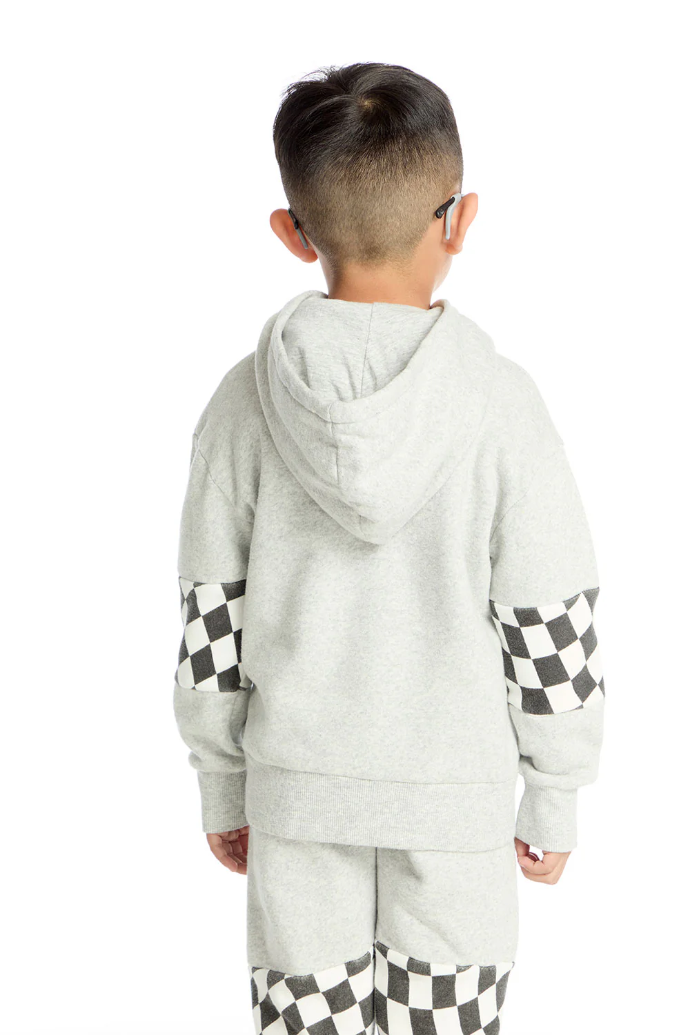 Chaser Checkered Colorblock Hoodie