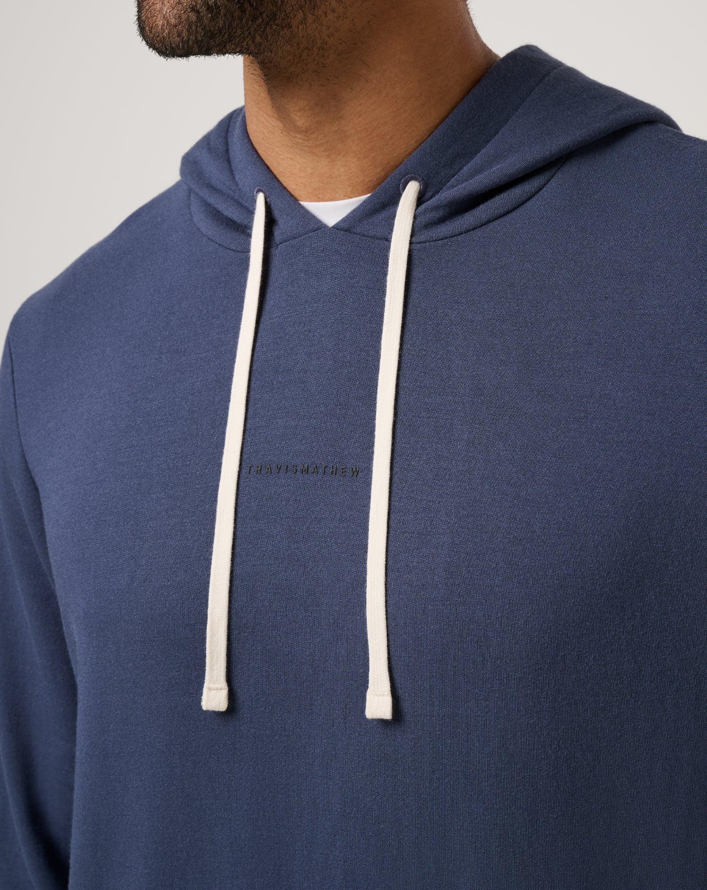 Travis Mathew Coastal Cloud Hoodie- Mood Indigo