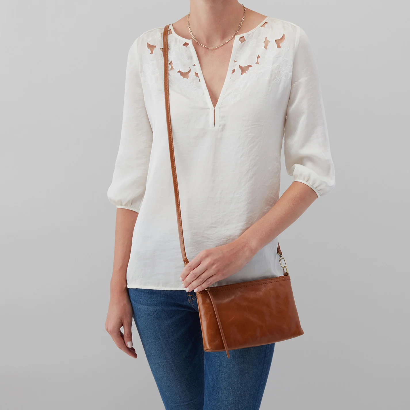 Darcy Crossbody- Natural