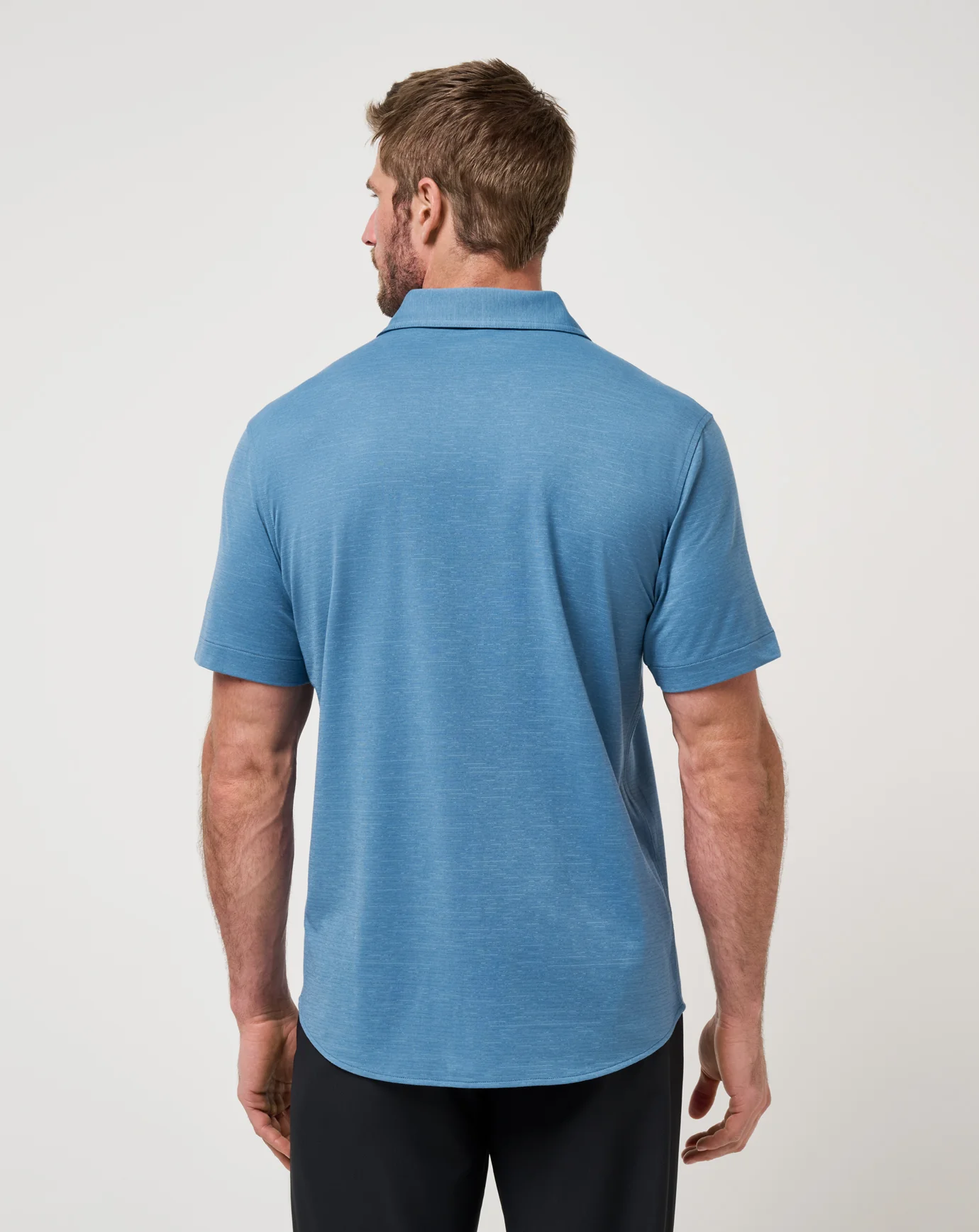 Travis Mathew The Heater Button Down- Copen Blue