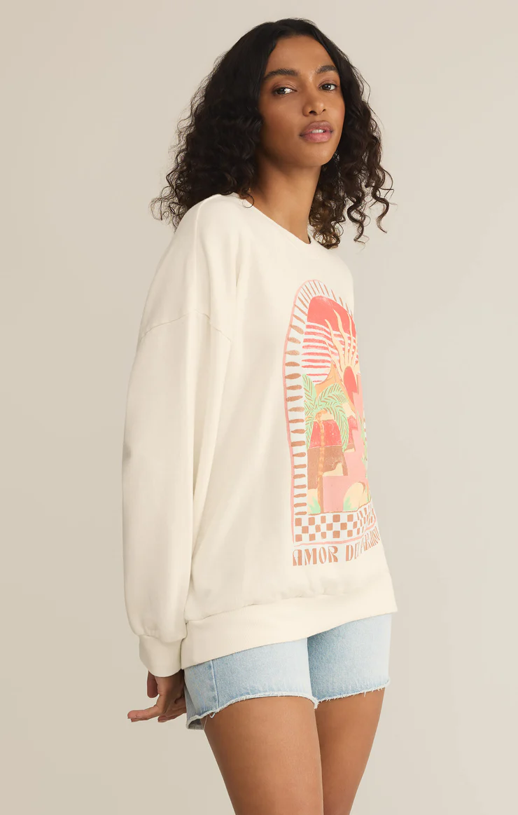 Z Supply Paraiso Sunday Sweatshirt